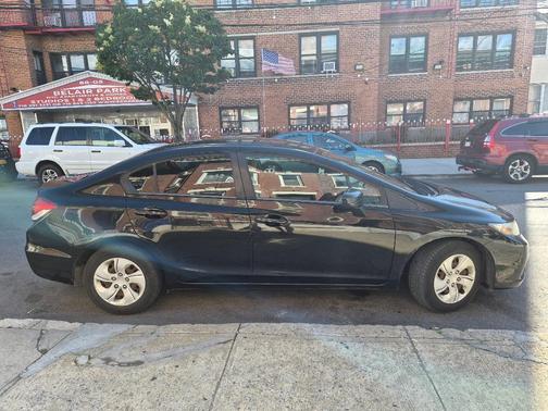 Black 2014 Honda Civic LX