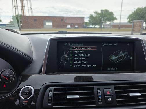 White 2014 BMW M6 Base