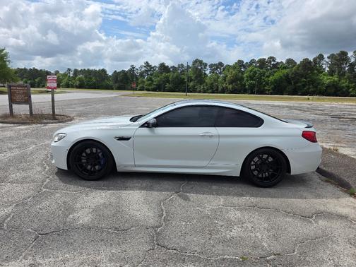 White 2014 BMW M6 Base