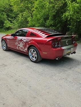 Red 2007 Ford Mustang GT