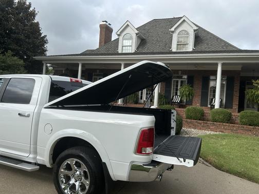 White 2015 RAM 1500 Laramie