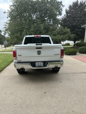 White 2015 RAM 1500 Laramie