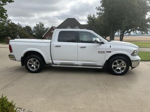 White 2015 RAM 1500 Laramie