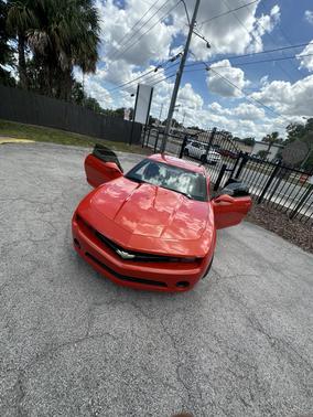 Orange 2013 Chevrolet Camaro 2LS