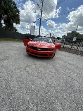 Orange 2013 Chevrolet Camaro 2LS