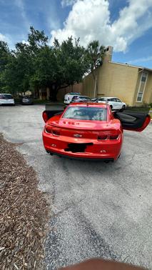 Orange 2013 Chevrolet Camaro 2LS