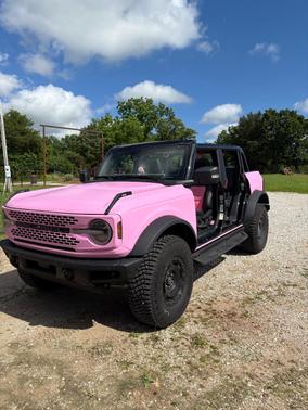 Pink 2024 Ford Bronco Badlands
