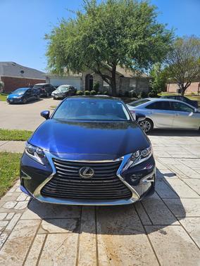 Blue 2017 Lexus ES 350 Base
