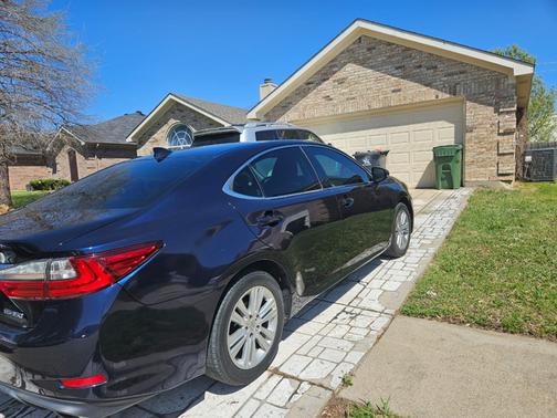 Blue 2017 Lexus ES 350 Base