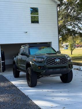 Green 2021 Toyota Tacoma TRD Off Road