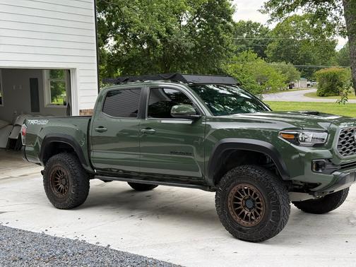 Green 2021 Toyota Tacoma TRD Off Road