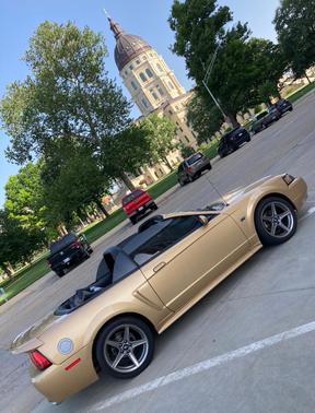 Gold 2000 Ford Mustang GT