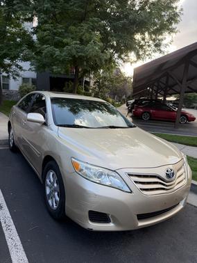 Gold 2010 Toyota Camry LE