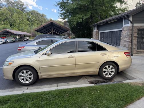 Gold 2010 Toyota Camry LE