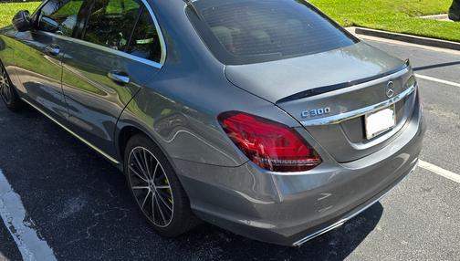 Gray 2019 Mercedes-Benz C-Class C 300
