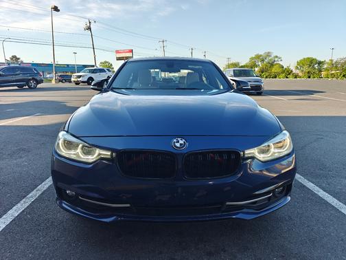 Blue 2017 BMW 330 i xDrive