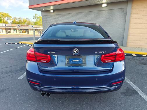 Blue 2017 BMW 330 i xDrive