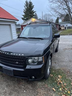 Black 2012 Land Rover Range Rover HSE