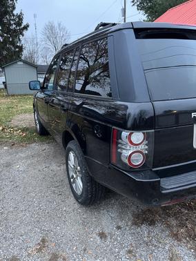 Black 2012 Land Rover Range Rover HSE