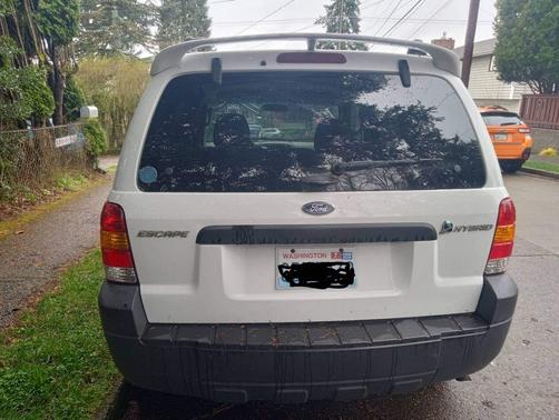 White 2006 Ford Escape Hybrid Base