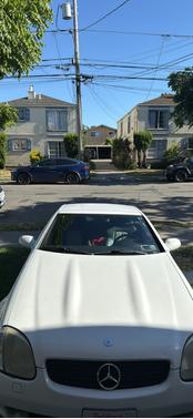 White 1999 Mercedes-Benz SLK-Class SLK230 Kompressor