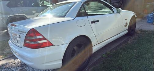 White 1999 Mercedes-Benz SLK-Class SLK230 Kompressor