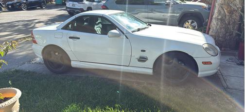 White 1999 Mercedes-Benz SLK-Class SLK230 Kompressor