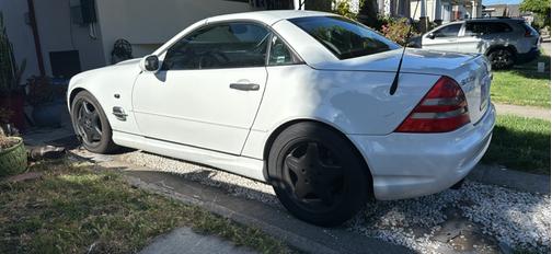 White 1999 Mercedes-Benz SLK-Class SLK230 Kompressor