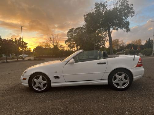 White 1999 Mercedes-Benz SLK-Class SLK230 Kompressor