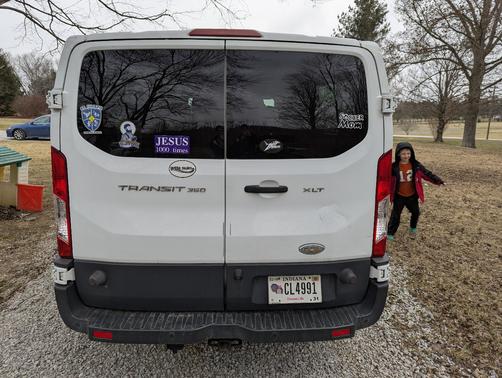 White 2015 Ford Transit-350 XLT