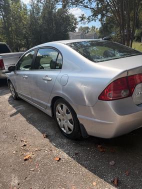 Gray 2007 Honda Civic LX
