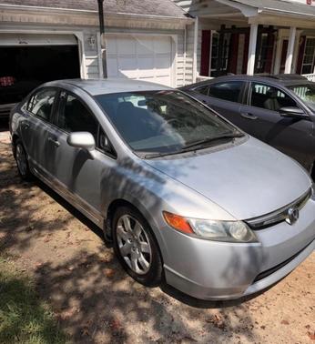 Gray 2007 Honda Civic LX