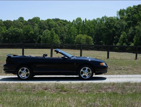 Black 1997 Ford Mustang Cobra