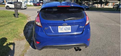 Blue 2015 Ford Fiesta ST