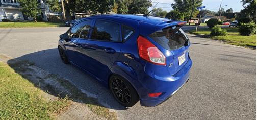 Blue 2015 Ford Fiesta ST