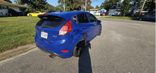 Blue 2015 Ford Fiesta ST
