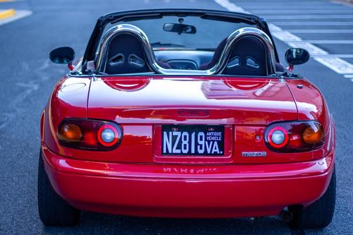 Red 1996 Mazda MX-5 Miata Base