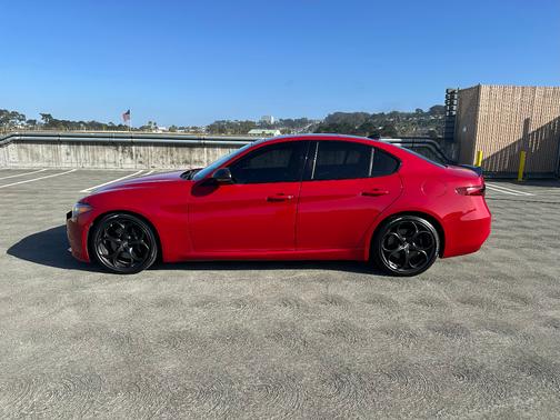 Red 2018 Alfa Romeo Giulia Ti Sport