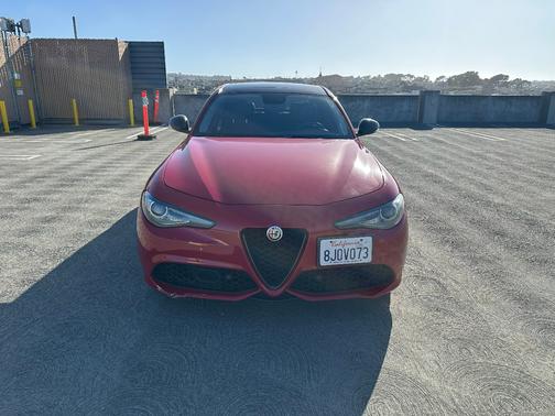 Red 2018 Alfa Romeo Giulia Ti Sport