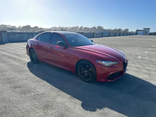 Red 2018 Alfa Romeo Giulia Ti Sport
