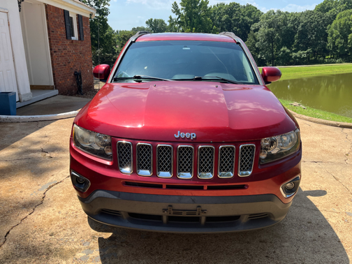 Red 2014 Jeep Compass High Altitude
