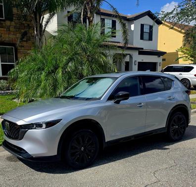 Silver 2022 Mazda CX-5 2.5 Turbo