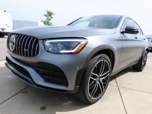 Gray 2022 Mercedes-Benz AMG GLC 43 4MATIC Coupe