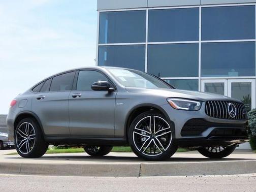 Gray 2022 Mercedes-Benz AMG GLC 43 4MATIC Coupe
