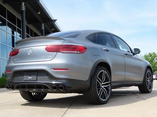Gray 2022 Mercedes-Benz AMG GLC 43 4MATIC Coupe