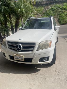 White 2012 Mercedes-Benz GLK-Class GLK 350