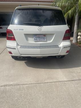 White 2012 Mercedes-Benz GLK-Class GLK 350