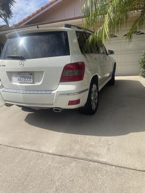 White 2012 Mercedes-Benz GLK-Class GLK 350