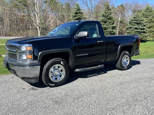 Black 2014 Chevrolet Silverado 1500 Work Truck 2WT