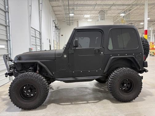 Black 2006 Jeep Wrangler Rubicon